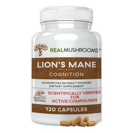 Real Mushrooms Lion's Mane Cognition 120 Capsulas