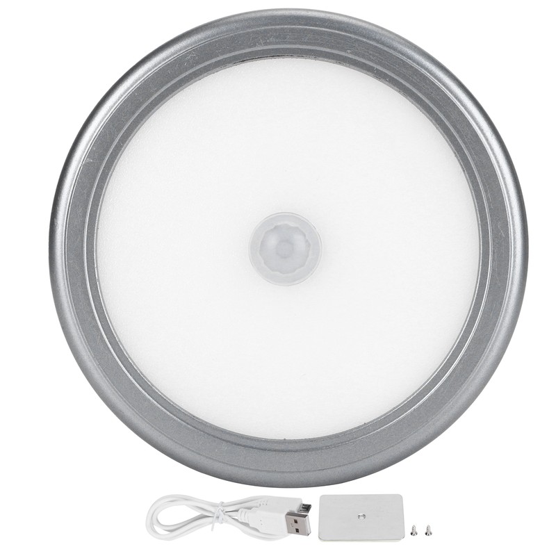Body Induction Lamp Dimmable USB Rechargeable Night Light for Cabinet