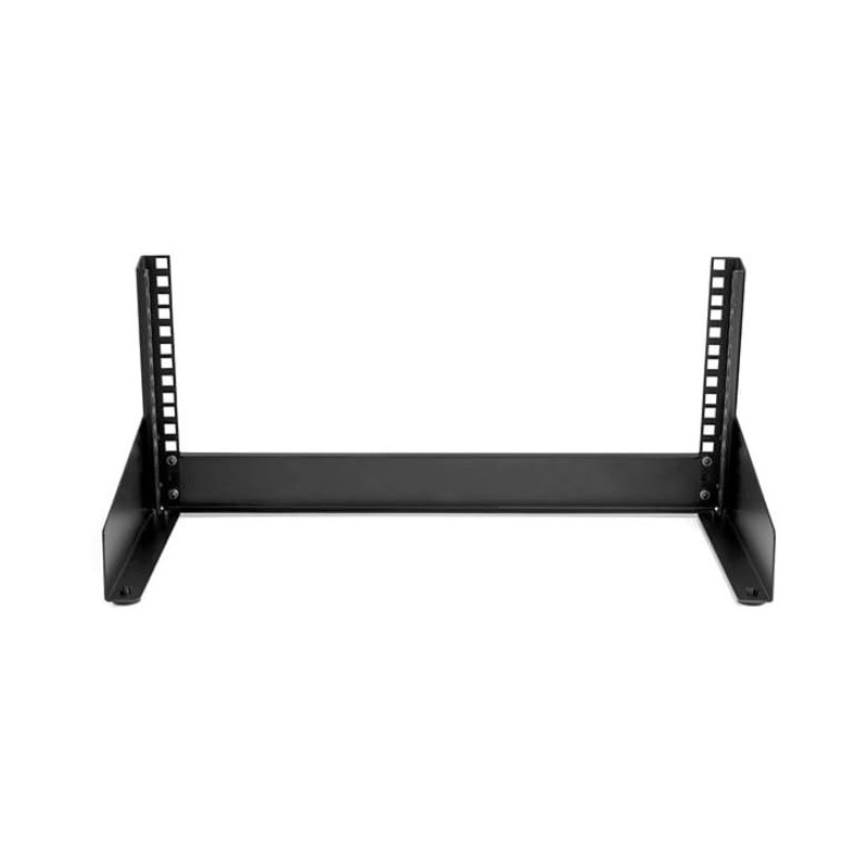StarTech.com 2-Post 4U Desktop Server Rack, Small Open Frame 19in