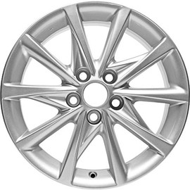 Factory Wheel Replacement New 17" 17x7 Aluminum Alloy Wheel Rim for 2012 2013 2014 2015 2016 2017 2018 Toyota Prius V | ALY69601U20N | Direct Fit - OE Specs