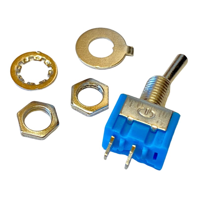 VUNIVERSUM 5 x Premium 2 Pin Mini On/Off Toggle Switch