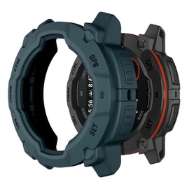 ISABAKE Case Cover for Garmin Instinct 3 50mm,Smartwatch Cover TPU Material, Easy to Install,Drop-Proof,Soft,Protective Cover for Garmin Instinct 3 50mm