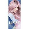 Schwarzkopf LIVE Pretty Pastels Semi-permanent Pink Hair Dye, Lasts Up