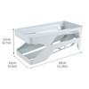 Automatic Egg Dispenser for Fridge - Double Tier Rolling Egg
