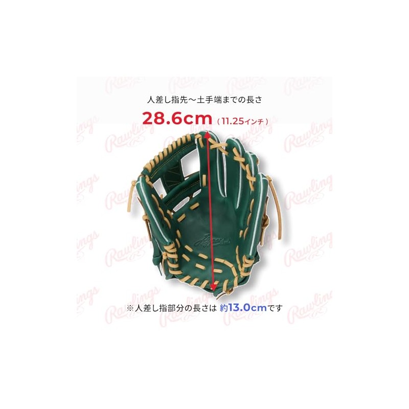 Rawlings (ローリングス) Baseball Glove, Soft HYPER TECH R2G GR5FHTN62, For