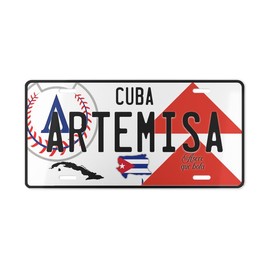 Cuban Provinces Decorative Plates - Iconic Symbols and Landscapes - High-Quality Aluminum - 12x6 inches - DISEÑO: ARTEMISA