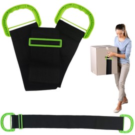 Adjustable Moving Straps, 2Pack 1-Person Handle Moving Lifting Straps for Moving Refrigerator,Furniture, Boxes, House-Moving,Support up to 660Lbs