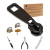 Durable Zipper Pull Replacement, Zipper Repair Kit with Fixing Tools,