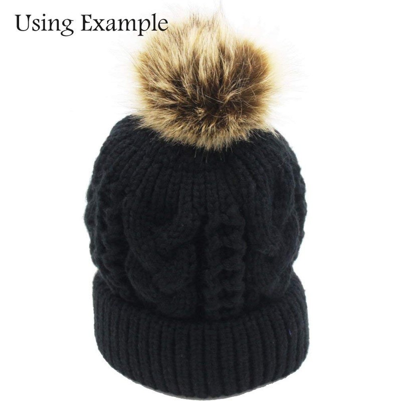Pompoms for Hats DIY, Pompoms Ball for Knitting Hats with