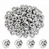 Powlankou 100 Pieces 1/4"-20 Stainless Hex Nut, Stainless Steel (304)