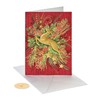 Papyrus Holiday Cards Boxed with Envelopes, Warm Wishes, Gold Reindeer