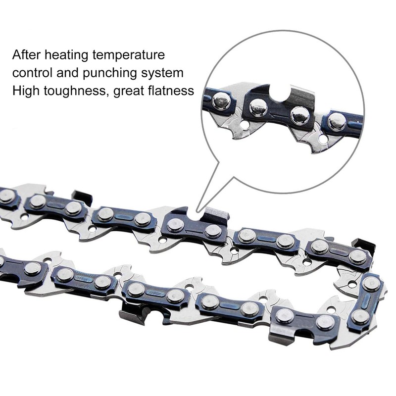 2PCS 72 Drive Links Chainsaw Chain 0.05in Replacement for Husqvarna