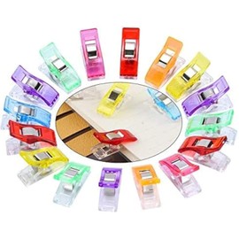 Sewing Clips, 100 Pcs Quilting Clips Versatile Craft Clips Sewing Pins for Quilting, Fabric Clips, Binding, Crocheting, Kniting