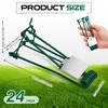 Qualirey 24 Pcs Outdoor Gopher Trap Easy Set Mole Trap