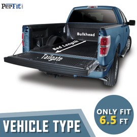 Perfit Liner Soft Roll Up Truck Bed Tonneau Cover for 6.5 FT 2007-2013 Chevy Silverado GMC Sierra 1500, 2007-2014 for 2500 2500 3500 HD 6.5 FT (79") Bed