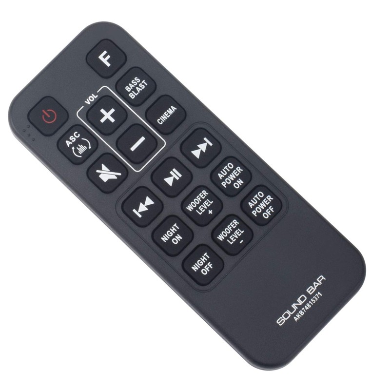 AKB74815371 Replace Remote Control Compatible with LG Sound Bar SJ3C