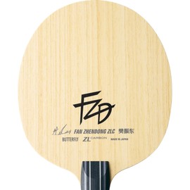 Butterfly Table Tennis Racket Fan ZLC-CS Chinese Style Pen 24220 Blade Size: 6.3 x 5.9 inches (161 x 150 mm) (Round)