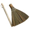Alipis Straw Soft Broom Detachable Handle Hand Broom Rustic Farmhouse