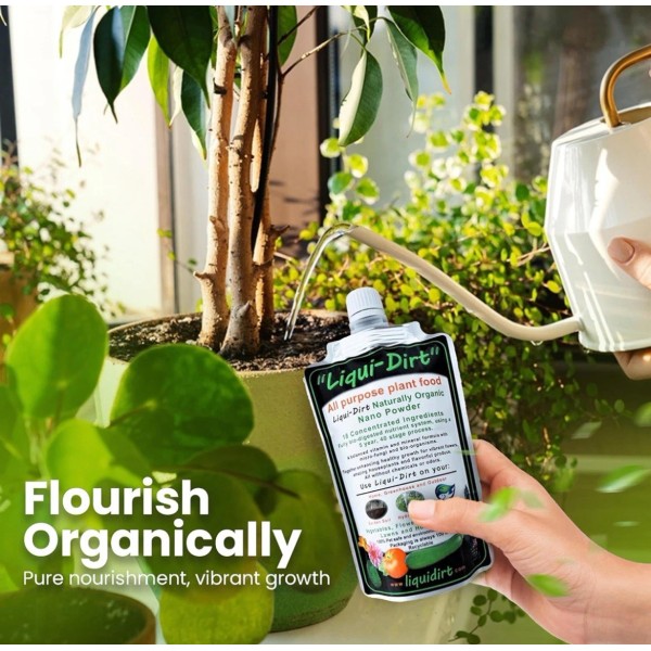 Liqui-Dirt Organic Plant Food Fertilizer All Purpose 50 Gallons Concentrate