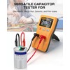 CapMaster 470F Capacitor Tester, ESR Estimate, 0.01pF–470F Auto Range