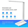 Ambertronix LED Desk Lamp with USB Charging Port, Dimmable Eye-Caring