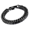 Oidea Men’s, Stainless Steel, Bicycle Chain Bracelet, 13 mm Wide,