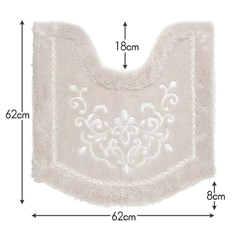 DaiDo Blink Toilet Mat Approx 62x62cm (Pink)