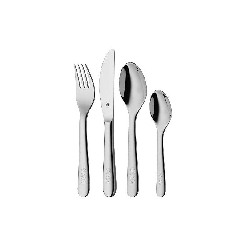 WMF 4-Piece 18/ 10 Stainless Steel Engraved Child's Cutlery Set,