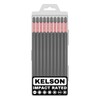 KELSON Impact Rated PZ3 Screwdriver Bits, 150mm Length, S2 Steel,