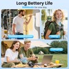 Portable Personal Waist Fan Rechargeable, 10000mAh 5 Speeds 13500RPM Strong