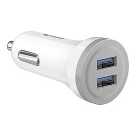 STEREN Cargador USB Express Doble para Auto                                                                                                           