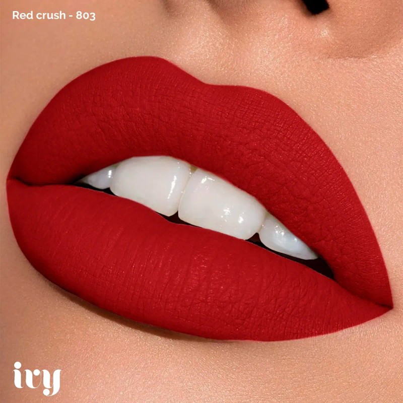 Labial Liquido Mate Indeleble Ivy Larga Duracion