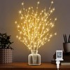 Lighted Birch Branches Plug in with Timer 33IN 180 LED