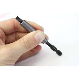 Uffy Slotted Power Bit w/Finder Sleeve (4.9mm X 3-3/4") M-320x
