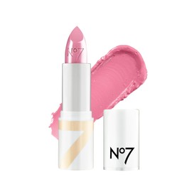 No7 Age Defying Lipstick - Raspberry Sherbert - Anti-Aging Makeup - Hydrating Pink Lipstick with Hyaluronic Acid for Plumper, Smoother, Younger Looking Lips Over Time (3.5g)