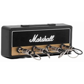 FUYULE Marshall Key Hanger, 2.0JCM800, Amplifier Key Hanger, Key Box, Aluminum Alloy Material, Wall Hanging, Stylish, Includes 4 Plug Keychains, Storage, Amplifier Type, Entrance Storage, Key Holder