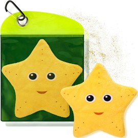 Mity rain Sand Remover for Beach - Sand Eraser Wipe Mitt Bags, Beach Vacation Essentials for Kids Women, Must-Have Beach Accessories for Summer Trips Hawaii Travel Necessities & Supplies