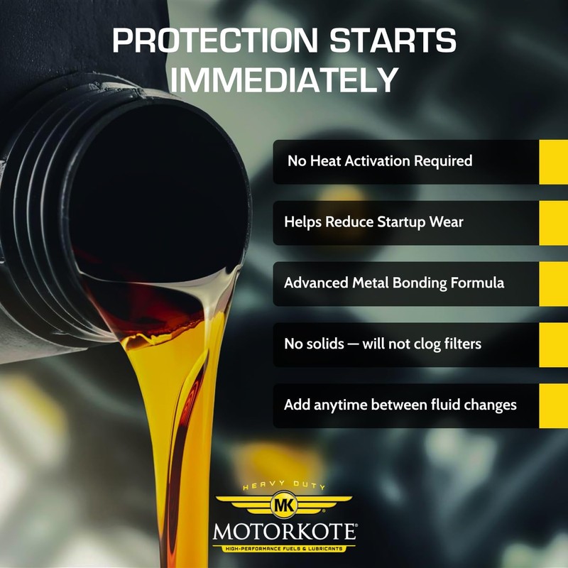 MotorKote Hyper Lubricant Heavy Duty Engine Treatment | Friction Reducer