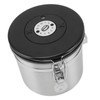 Airtight Coffee Canister 1.2L 304 Stainless Steel Coffee Bean Storage