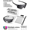 Polarized Sports Sunglasses for Men Women Youth Baseball Running Cycling