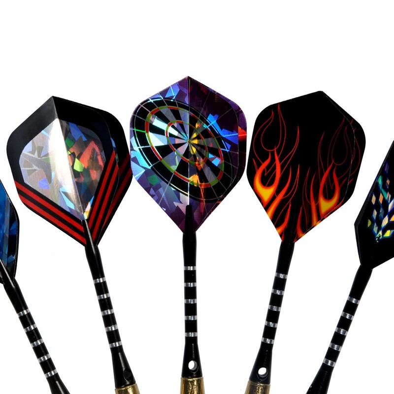 12Pcs Darts Set Professional Darts Kit with 100pcs Tip 30pcs