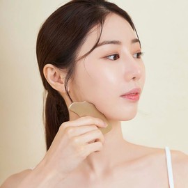 Nohyang 프리미엄 홈 에스테틱 마사지기_방짜유기 엔젤괄사 Premium Home Aesthetic Massage Device_Bljang Copper Angel Gua Sha