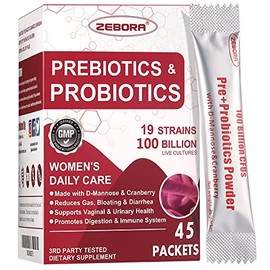 ZEBORA Probióticos para Mujeres                                                                                                                       
