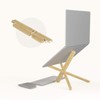Dragonfly Bamboo Laptop Stand | Foldable Lightweight Portable Stand for