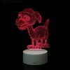 3W 4.5V USB 3D Night Light Touch Control LED Table