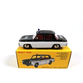 OPO 10 - DeAgostini Renault 8 Protoype Police R8 - miniature car DINKY TOYS 517P
