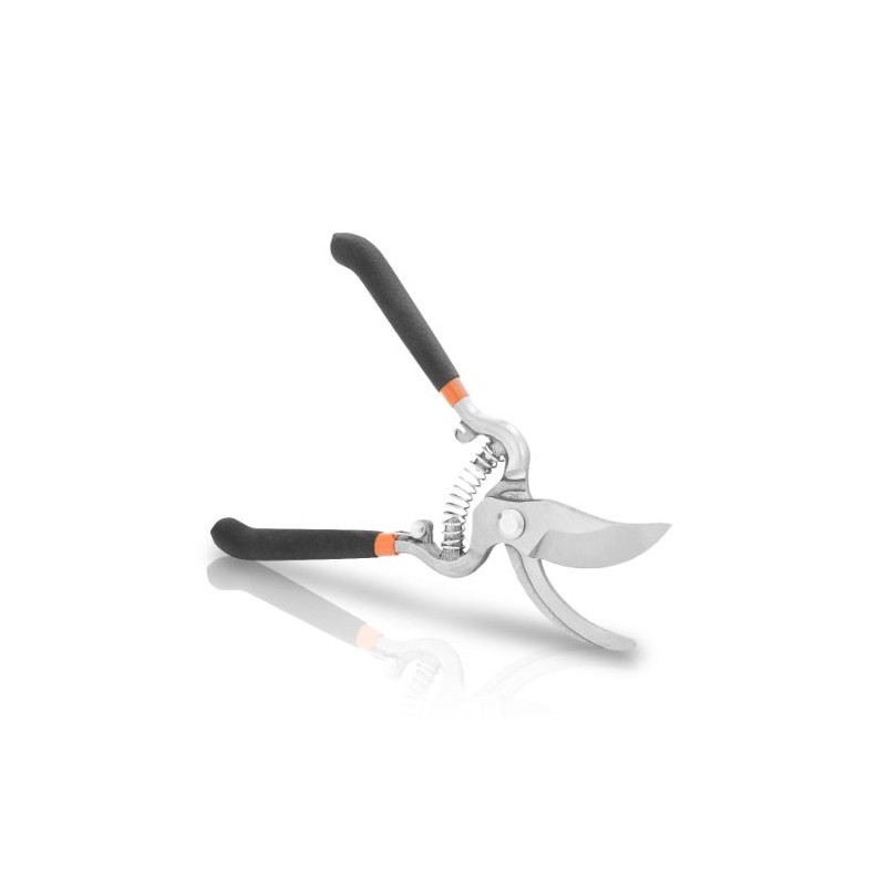 Layflat 9ct RG1009 Traditional Secateurs Carbon Steel, Black, 21 x