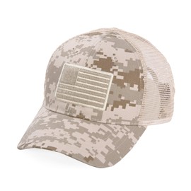 HIGHLAND TACTICAL American Flag - Trucker Mesh Hat