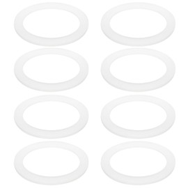 Anillo de repuesto para cafetera de aluminio Bialetti Moka Express Dama, 6 tazas de silicona de grado alimenticio (mejor que el hule), paquete de 8 unidades