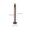 uxcell Small Tiny Hardware Brass Nails 2mmx20mm(DXL) for DIY Wooden